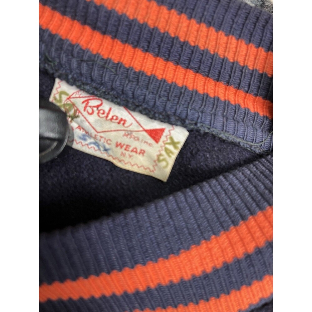 Mens Vintage 1950s Belen Athletic Wear Varsity Wool Jacket Size M Made In USA - Picture 7 of 11